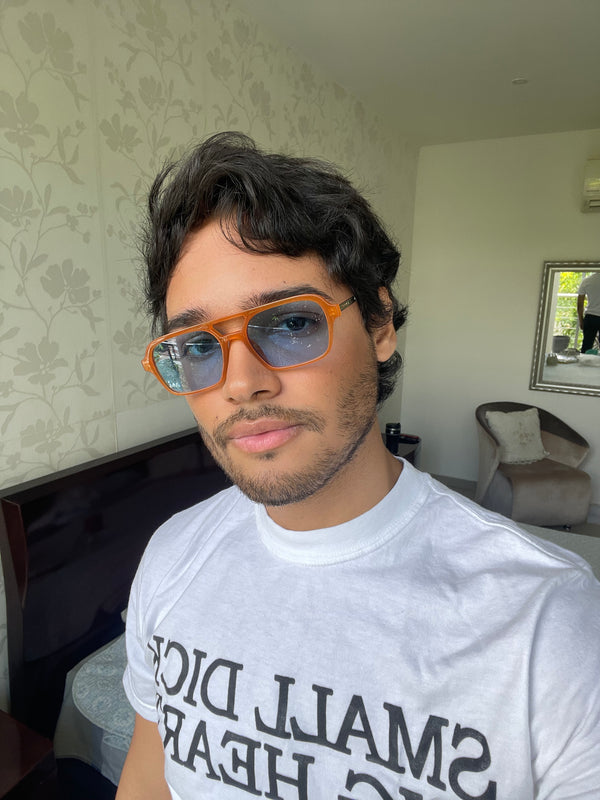 Gafas De Sol Monaco - Naranja X Azul