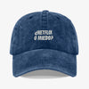 Gorra Prelavada Netflix o Miedo