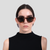 Gafas De Sol Dallas Leopardo x Verde