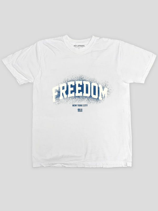 Freedom (Estampado) T-Shirt blanca