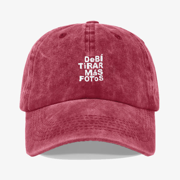 Gorra Prelavada DeBí TiRaR mAs FoTos Letras