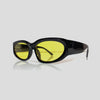 Gafas De Sol Detroit Negra x Amarillo
