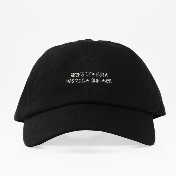 Bebesita esta mas rica Dad Hat - Negra