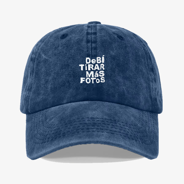 Gorra Prelavada DeBí TiRaR mAs FoTos Letras