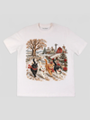 Camiseta Blanca Christms Kittens