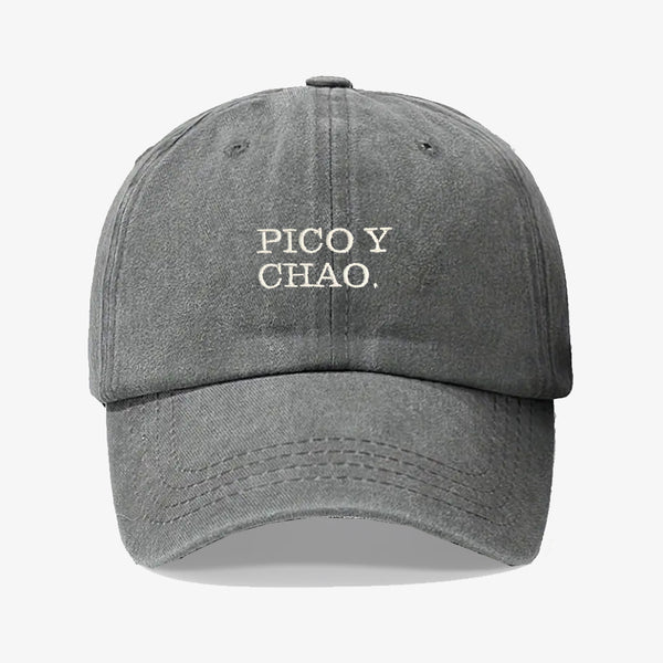 Gorra Prelavada Pico Y Chao