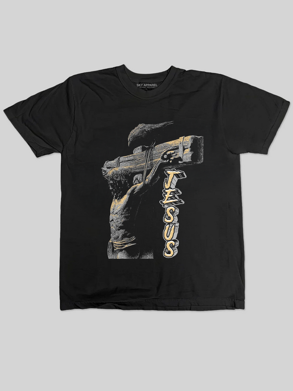 Jesus (Estampado) T-Shirt (Negra)