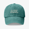 Gorra Prelavada Y Usted Que Putas Le Importa