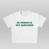 Mi Humor Es 90% Sarcasmo - Crop top