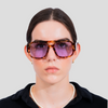 Gafas De Sol Gafas de sol Milano Morada x Leopardo