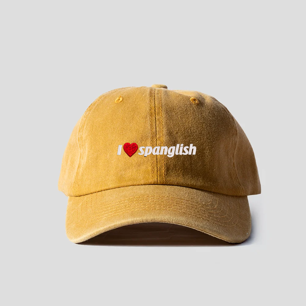 Gorra Prelavada I 😍 Spanglish