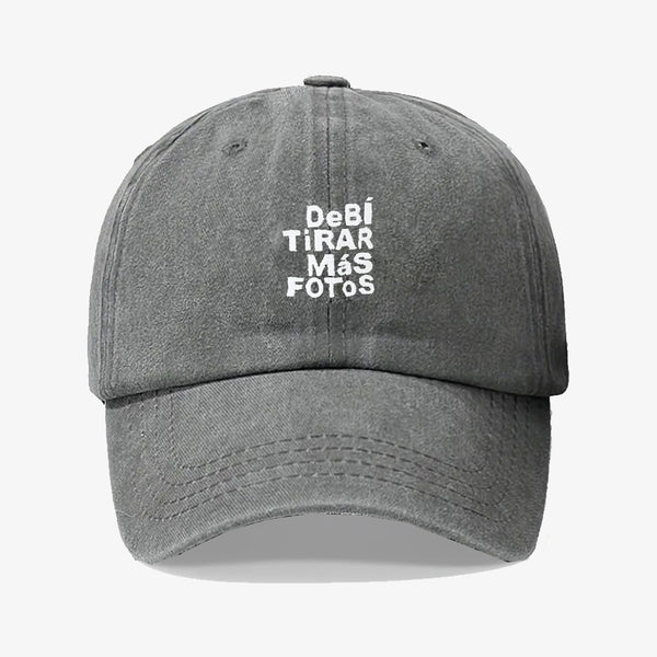 Gorra Prelavada DeBí TiRaR mAs FoTos Letras