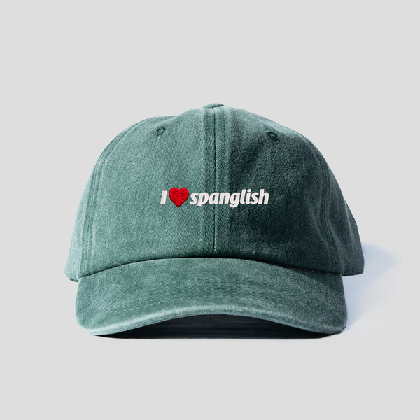 Gorra Prelavada I 😍 Spanglish