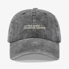 Gorra Prelavada La Vida Es Mas Divertida Contigo