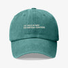 Gorra Prelavada La Vida Es Mas Divertida Contigo