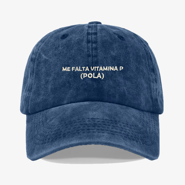Gorra Prelavada Vitamina P