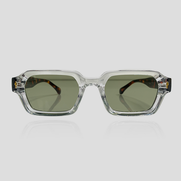 Gafas De Sol Hawai Verde x Transparente