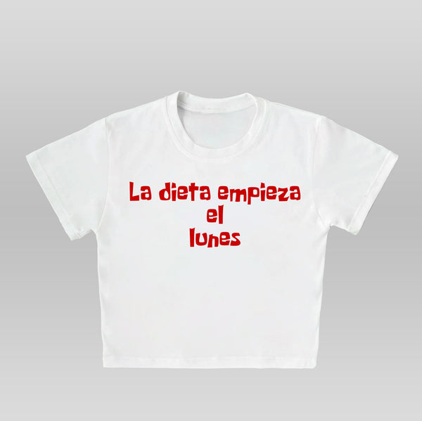La dieta Empieza El Lunes - Crop top