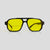 Gafas De Sol Marsella Negra x Amarillo