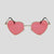 Gafas De Sol Heart- Rojo