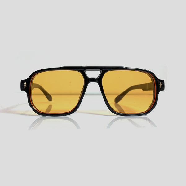 Gafas De Sol Marsella Negra x Naranja