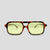 Gafas De Sol Francia Amarilla x Leopardo