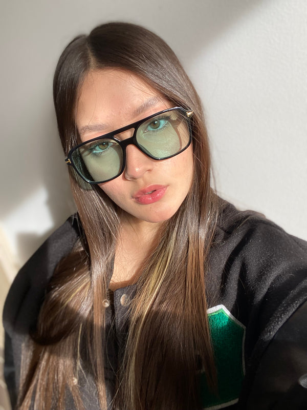 Gafas De Sol Moscow-Negra X Verde Claro