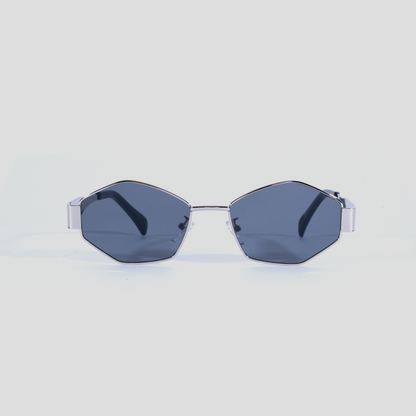 Gafas De Sol Dominican Negra x Plateado