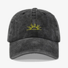 Gorra Prelavada Sol Amarillo