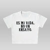 Es Mi Vida - Crop top