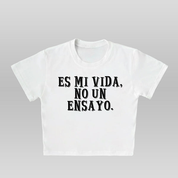 Es Mi Vida - Crop top