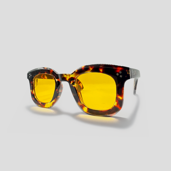 Gafas De Sol Noruega LeopardoX lente amarillo
