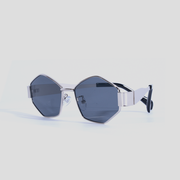 Gafas De Sol Dominican Negra x Plateado