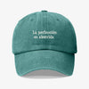 Gorra Prelavada La Perfección es aburrida
