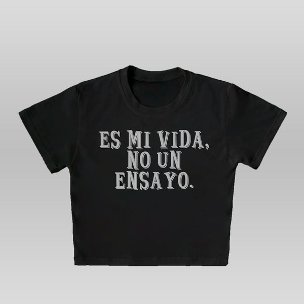 Es Mi Vida - Crop top