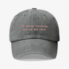 Gorra Prelavada No estoy enojada
