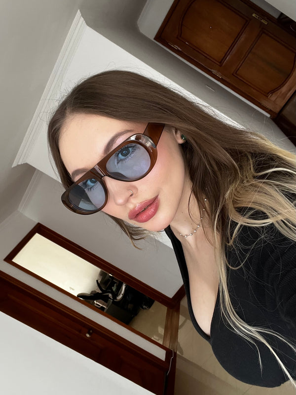 Gafas De Sol Zurich azul marron