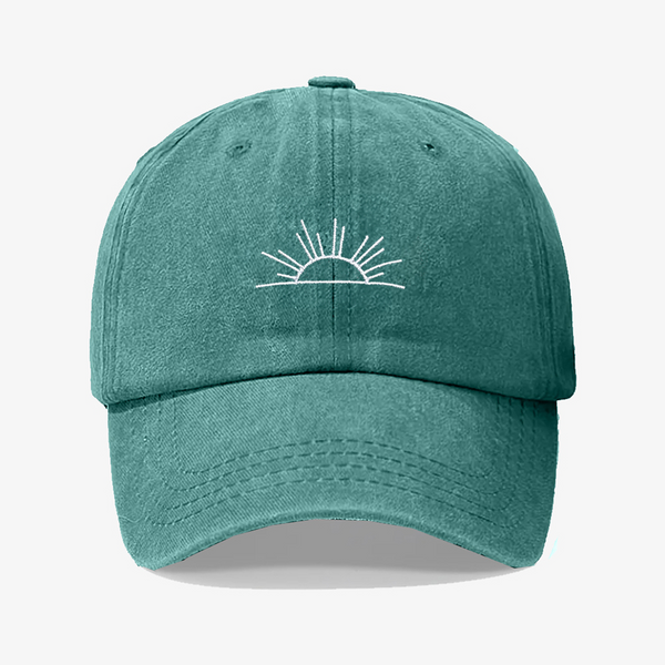 Gorra Prelavada Sol Blanco