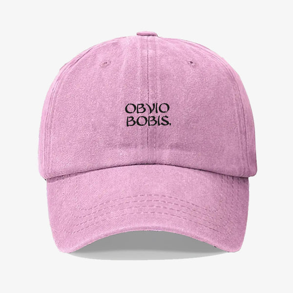 Gorra Prelavada Obvio Bobis