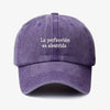 Gorra Prelavada La Perfección es aburrida
