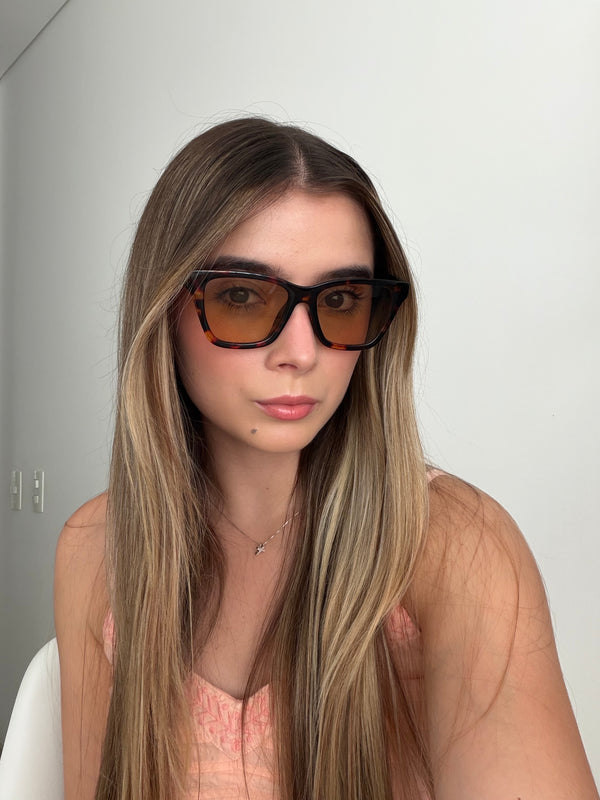 Gafas De Sol Andes Naranja x Leopardo