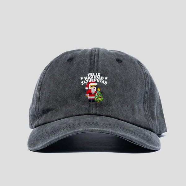 Gorra Prelavada Feliz Navidad