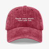 Gorra Prelavada Know Your