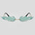 Gafas De Sol LA FLAME - Verde Azulado