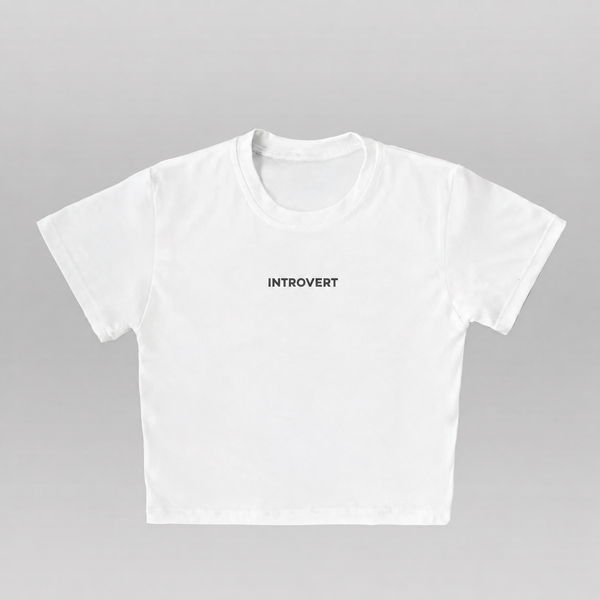 Introvert - Crop top