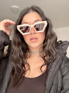 Gafas De Sol Singapur Beige x Cafe