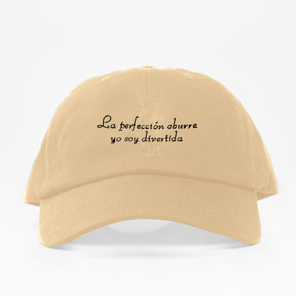 La Perfeccion aburre - Dad Hat