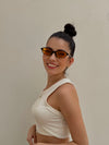 Gafas De Sol Bangkok Negra x Amarillo