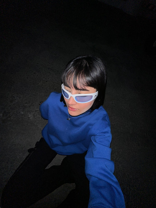 Gafas De Sol Janeiro x Blanca azul