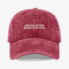 Gorra Prelavada Críticos De Todo